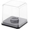 Pioneer Plastics Clear Plastic Golf Ball Display Case with Base (UV Resistant), 2.125" W x 2.125" D x 2" H